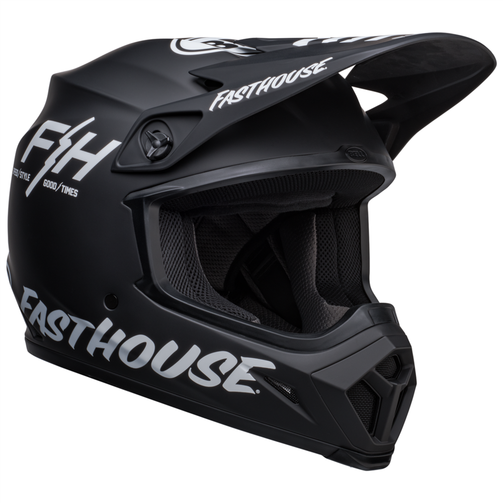 Bell MX-9 MIPS FH Prospect MX Helmet Matt Black (Image 3) - ThrottleChimp