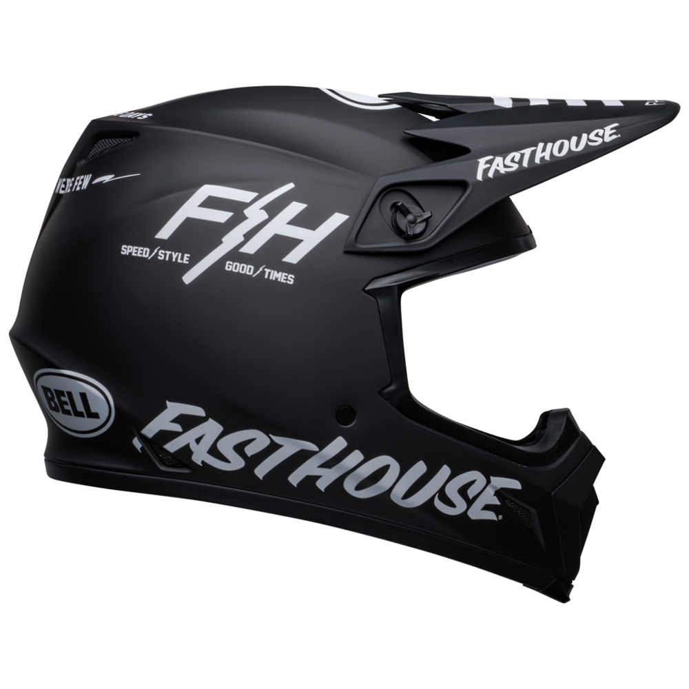 Bell MX-9 MIPS FH Prospect MX Helmet Matt Black (Image 5) - ThrottleChimp