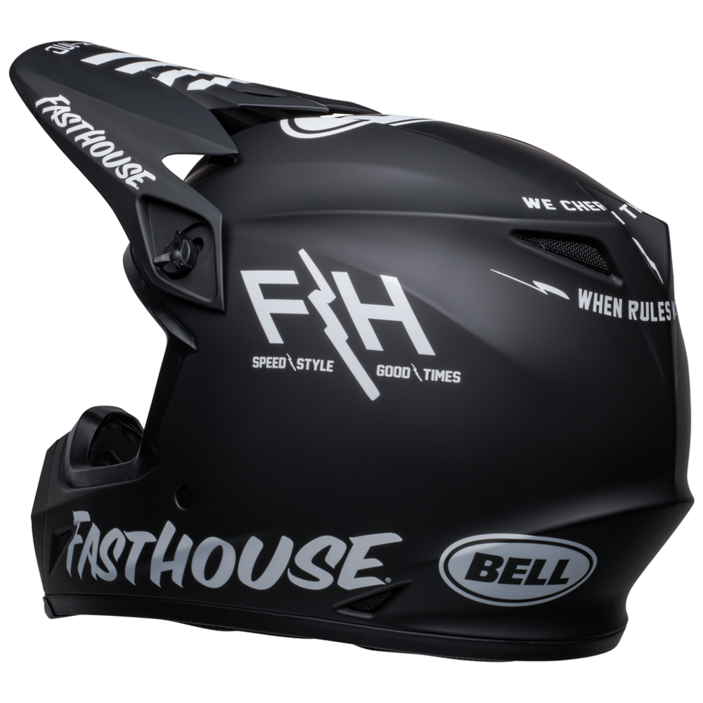 Bell MX-9 MIPS FH Prospect MX Helmet Matt Black (Image 6) - ThrottleChimp