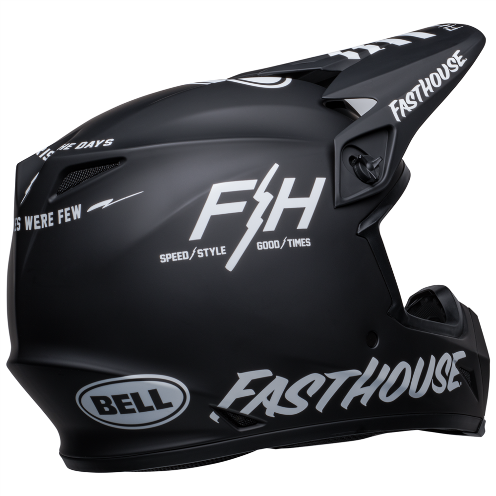 Bell MX-9 MIPS FH Prospect MX Helmet Matt Black (Image 7) - ThrottleChimp