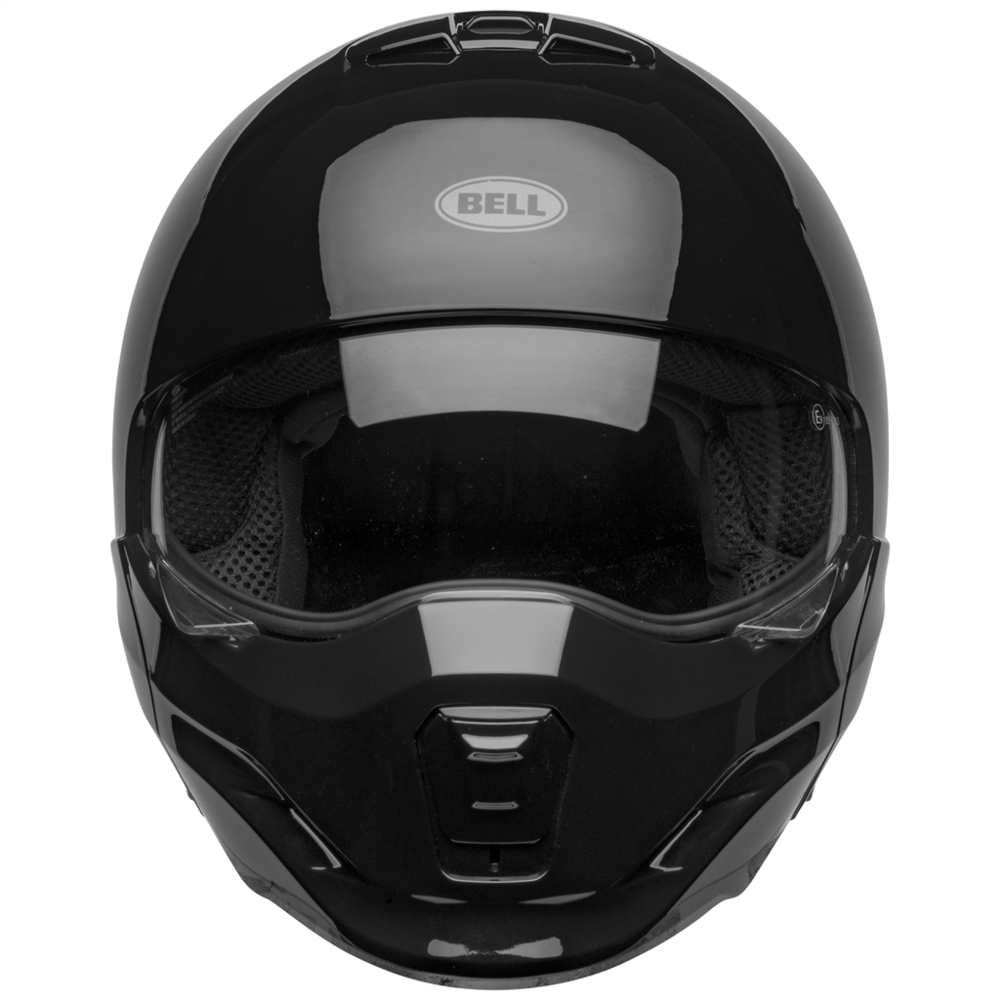 Bell Broozer Solid Convertible Face Helmet Black (Image 10) - ThrottleChimp