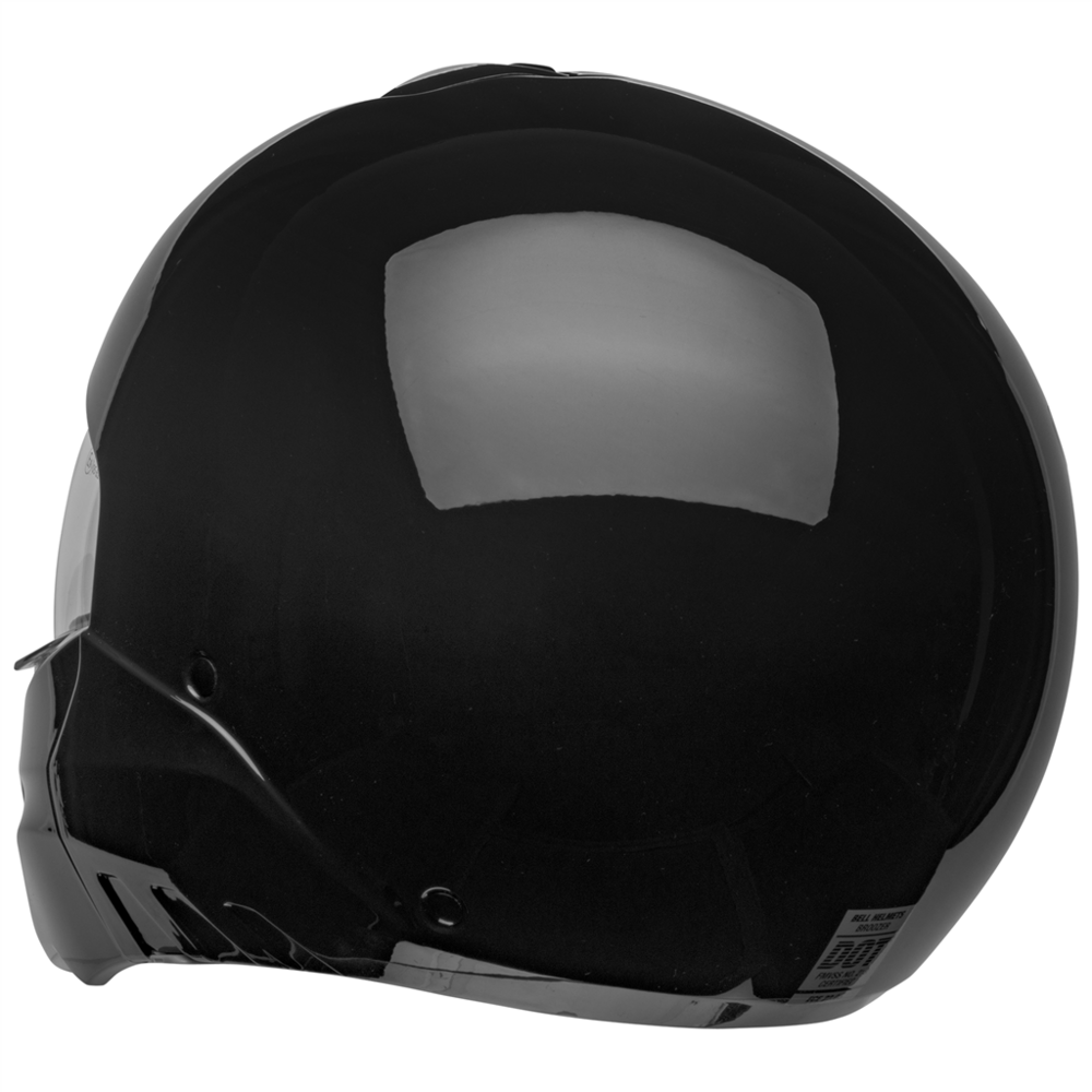 Bell Broozer Solid Convertible Face Helmet Black (Image 15) - ThrottleChimp