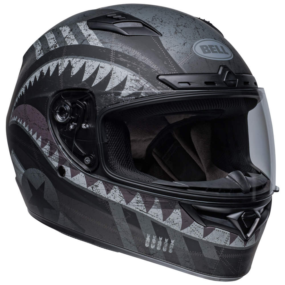 Bell Qualifier DLX MIPS DMC Full Face Helmet Matt Black / Grey (Image 12) - ThrottleChimp