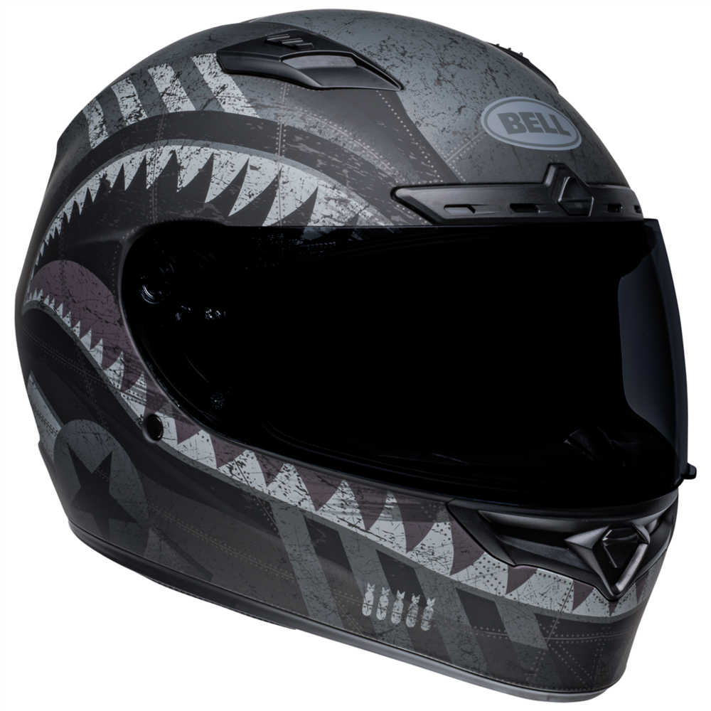 Bell Qualifier DLX MIPS DMC Full Face Helmet Matt Black / Grey (Image 4) - ThrottleChimp