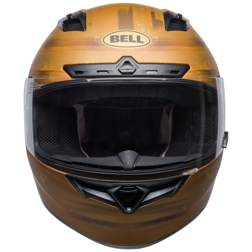Bell Qualifier DLX MIPS Hart Luck Live Full Face Helmet Matt Gold (Image 10) - ThrottleChimp