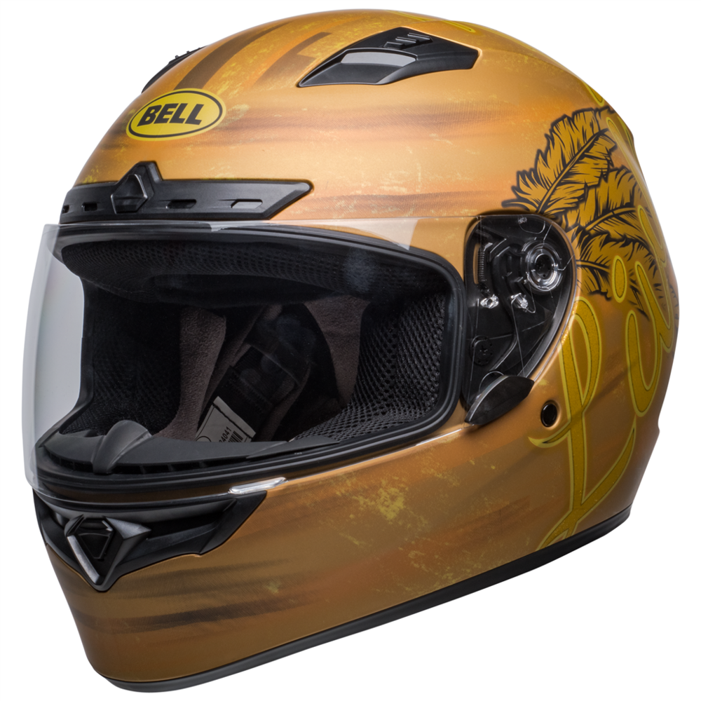 Bell Qualifier DLX MIPS Hart Luck Live Full Face Helmet Matt Gold (Image 13) - ThrottleChimp