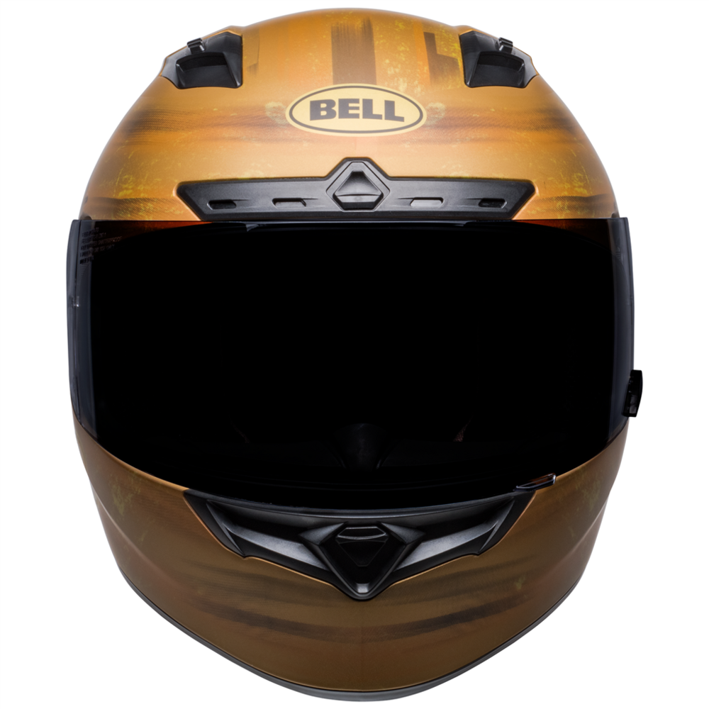 Bell Qualifier DLX MIPS Hart Luck Live Full Face Helmet Matt Gold (Image 2) - ThrottleChimp