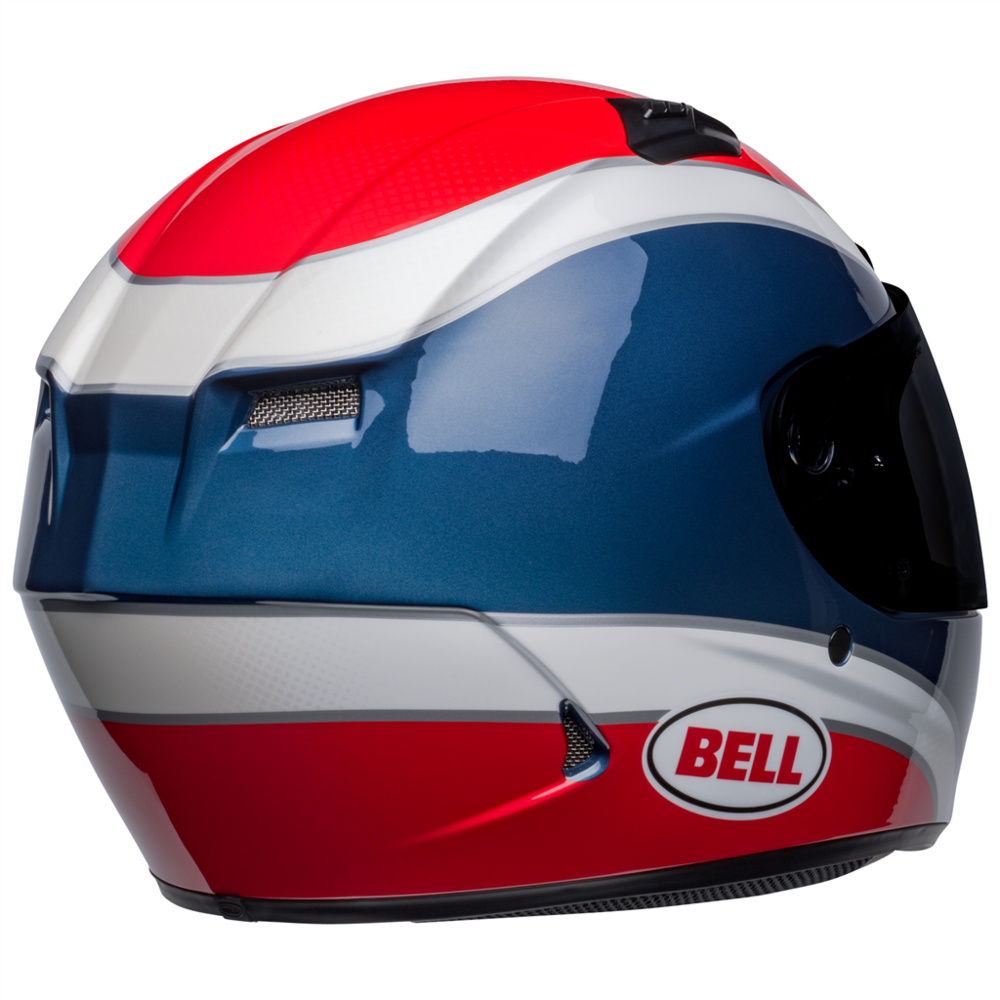 Bell Qualifier DLX MIPS Classic Full Face Helmet Navy / Red (Image 6) - ThrottleChimp