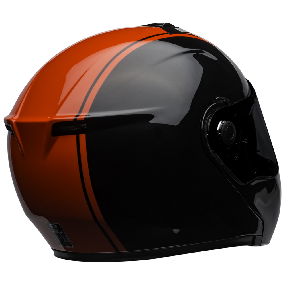 Bell SRT Modular Ribbon Full Face Helmet Black / Red (Image 6) - ThrottleChimp