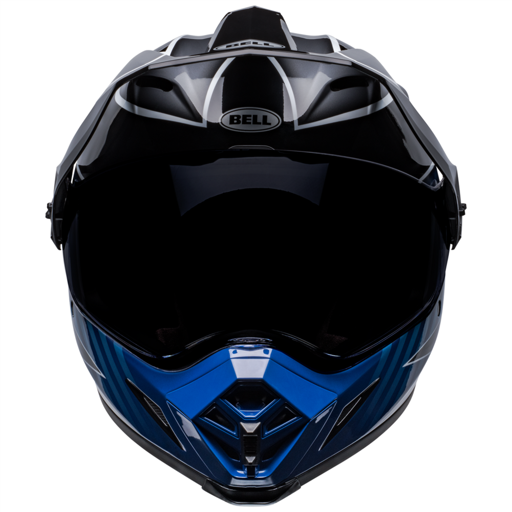 Bell MX-9 Adventure MIPS Dalton Helmet Black / Blue (Image 2) - ThrottleChimp