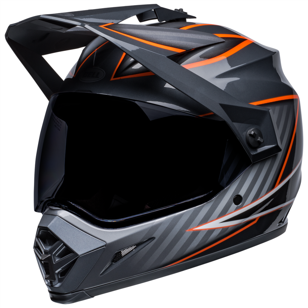 Bell MX-9 Adventure MIPS Dalton Helmet Black / Orange - ThrottleChimp