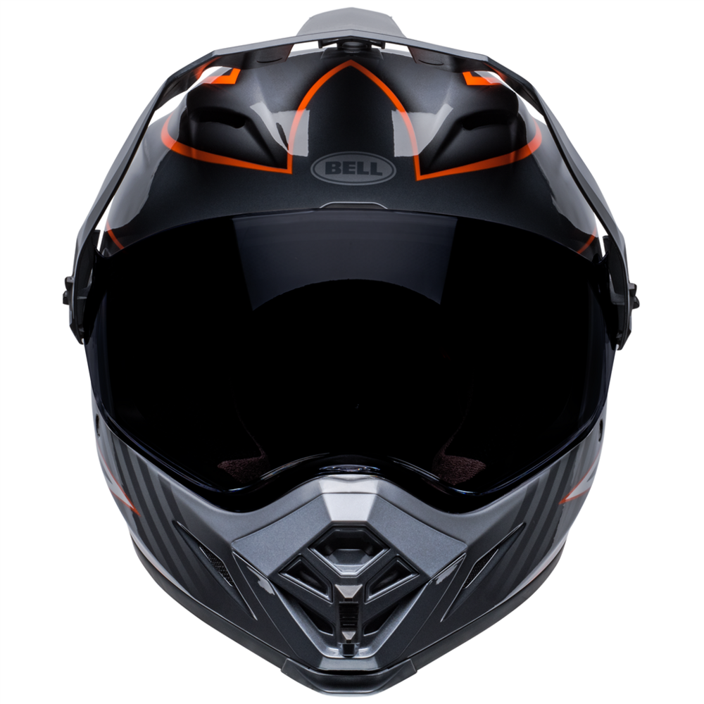 Bell MX-9 Adventure MIPS Dalton Helmet Black / Orange (Image 2) - ThrottleChimp