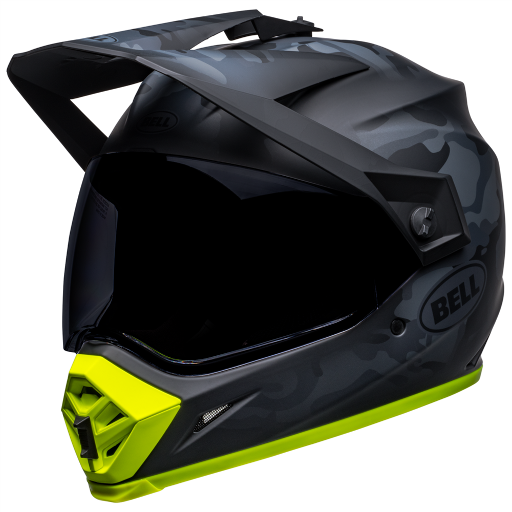 Bell MX-9 Adventure MIPS Stealth Camo Helmet Matt Black - ThrottleChimp