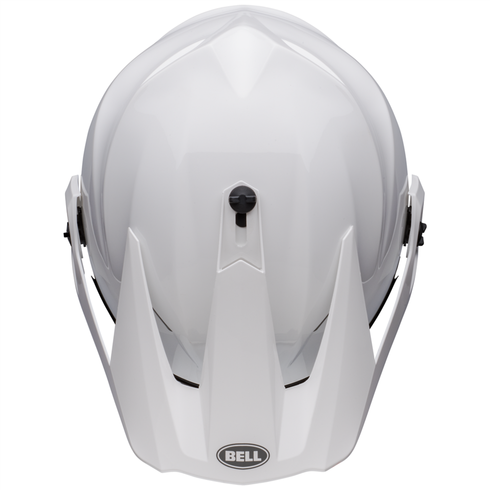 Bell MX-9 Adventure MIPS ECE22.06 Solid Helmet White (Image 15) - ThrottleChimp