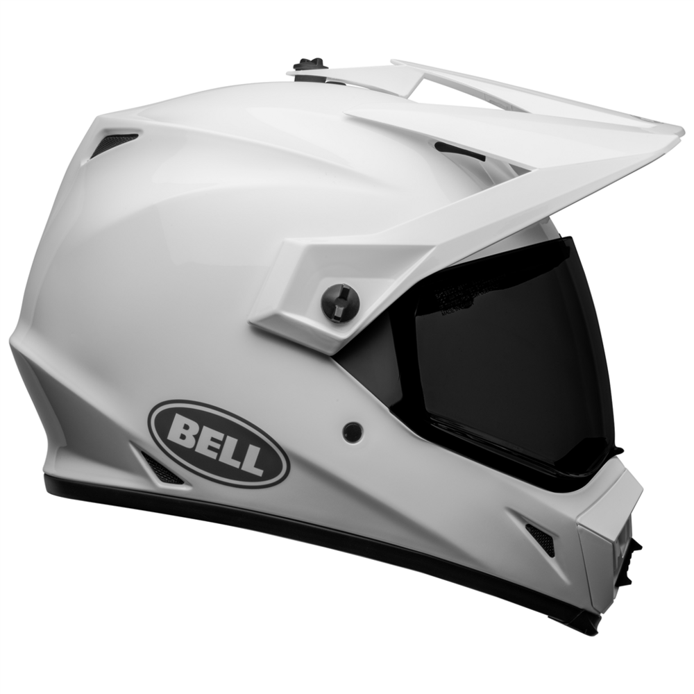 Bell MX-9 Adventure MIPS ECE22.06 Solid Helmet White (Image 5) - ThrottleChimp