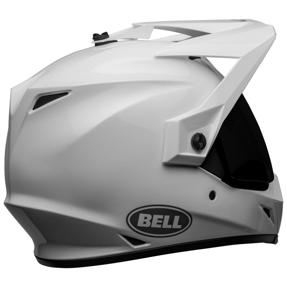 Bell MX-9 Adventure MIPS ECE22.06 Solid Helmet White (Image 7) - ThrottleChimp