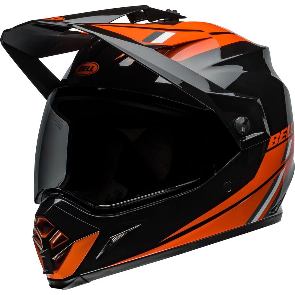 Bell MX-9 Adventure MIPS ECE22.06 Alpine Helmet Black / Orange - ThrottleChimp