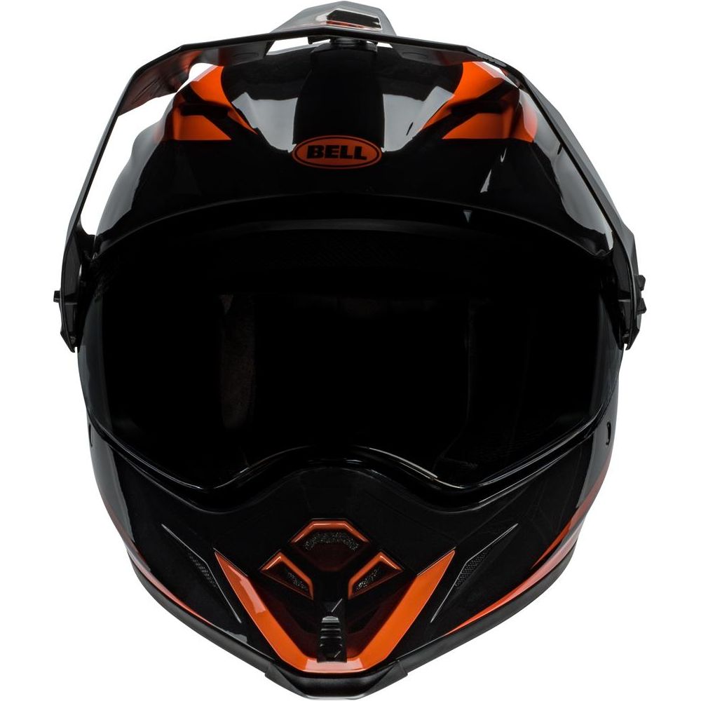 Bell MX-9 Adventure MIPS ECE22.06 Alpine Helmet Black / Orange (Image 2) - ThrottleChimp