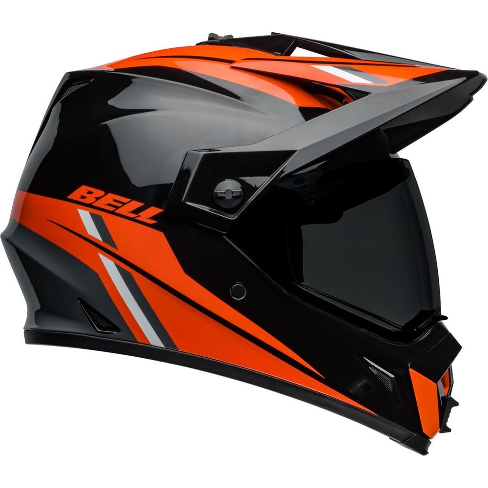 Bell MX-9 Adventure MIPS ECE22.06 Alpine Helmet Black / Orange (Image 5) - ThrottleChimp