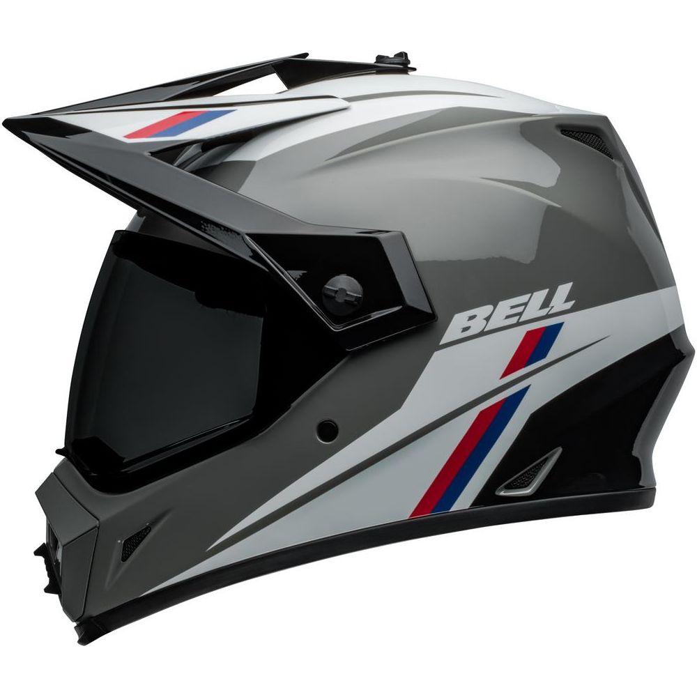 Bell MX-9 Adventure MIPS ECE22.06 Alpine Helmet Nardo / Black (Image 4) - ThrottleChimp