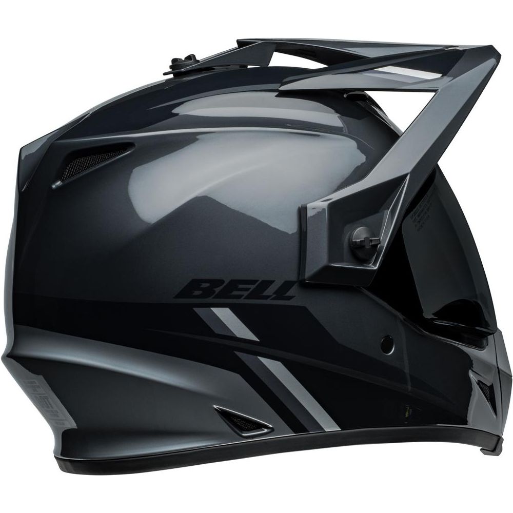 Bell MX-9 Adventure MIPS ECE22.06 Alpine Helmet Chrome / Silver (Image 7) - ThrottleChimp