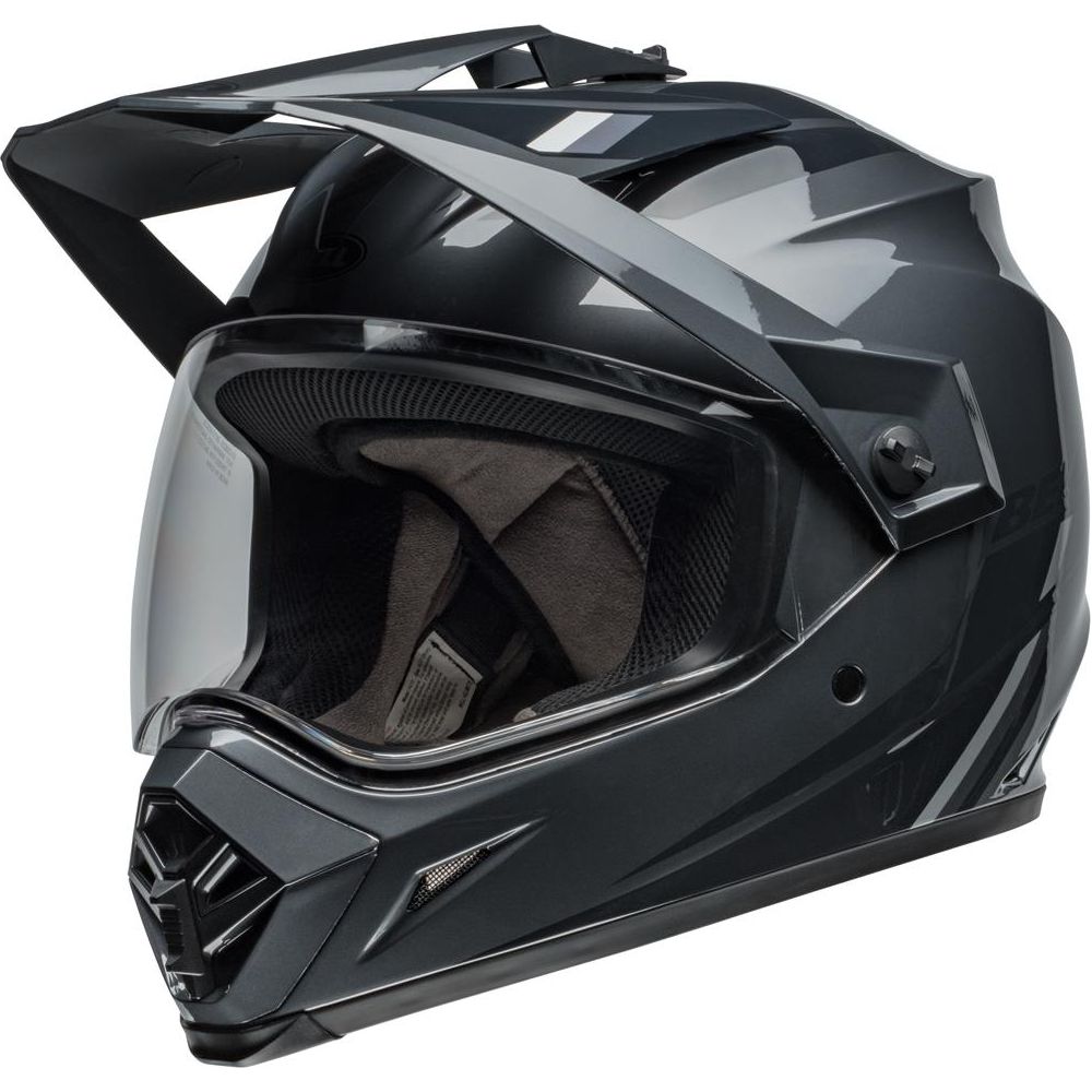 Bell MX-9 Adventure MIPS ECE22.06 Alpine Helmet Chrome / Silver (Image 9) - ThrottleChimp