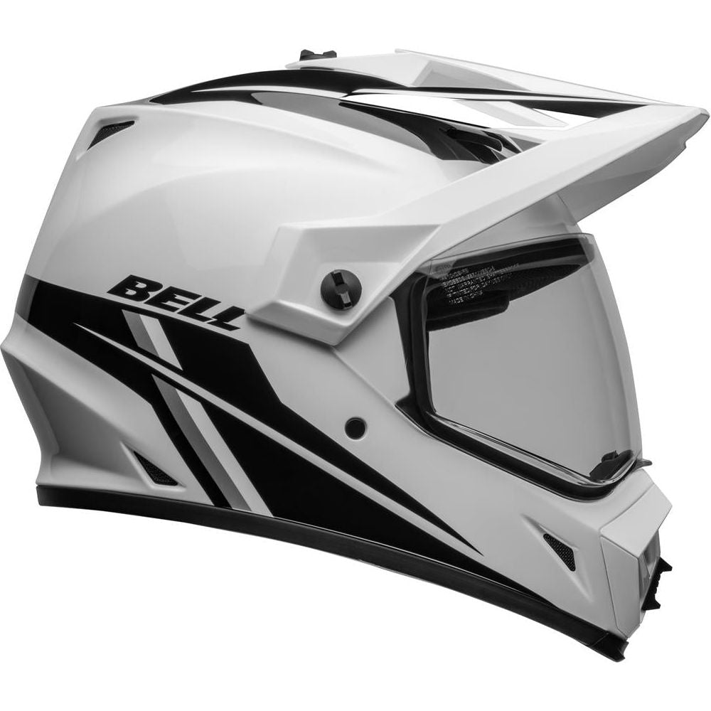 Bell MX-9 Adventure MIPS ECE22.06 Alpine Helmet White / Black (Image 13) - ThrottleChimp