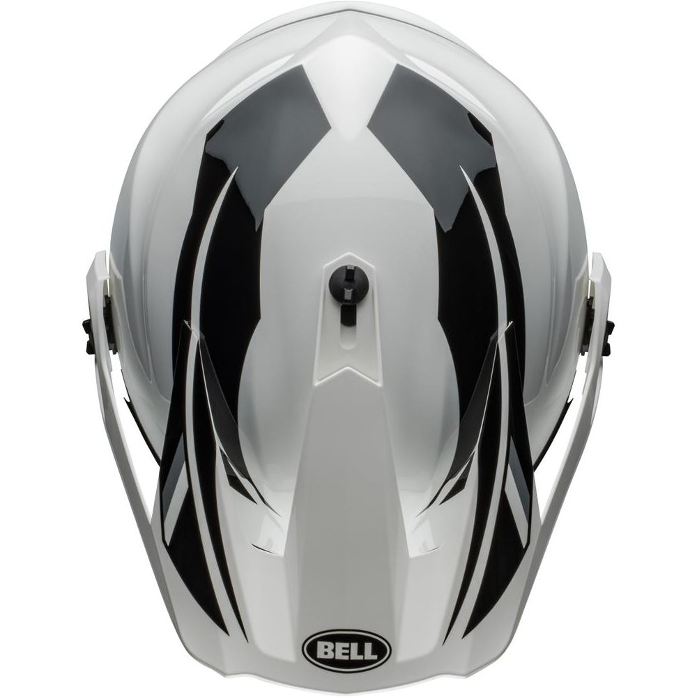 Bell MX-9 Adventure MIPS ECE22.06 Alpine Helmet White / Black (Image 16) - ThrottleChimp