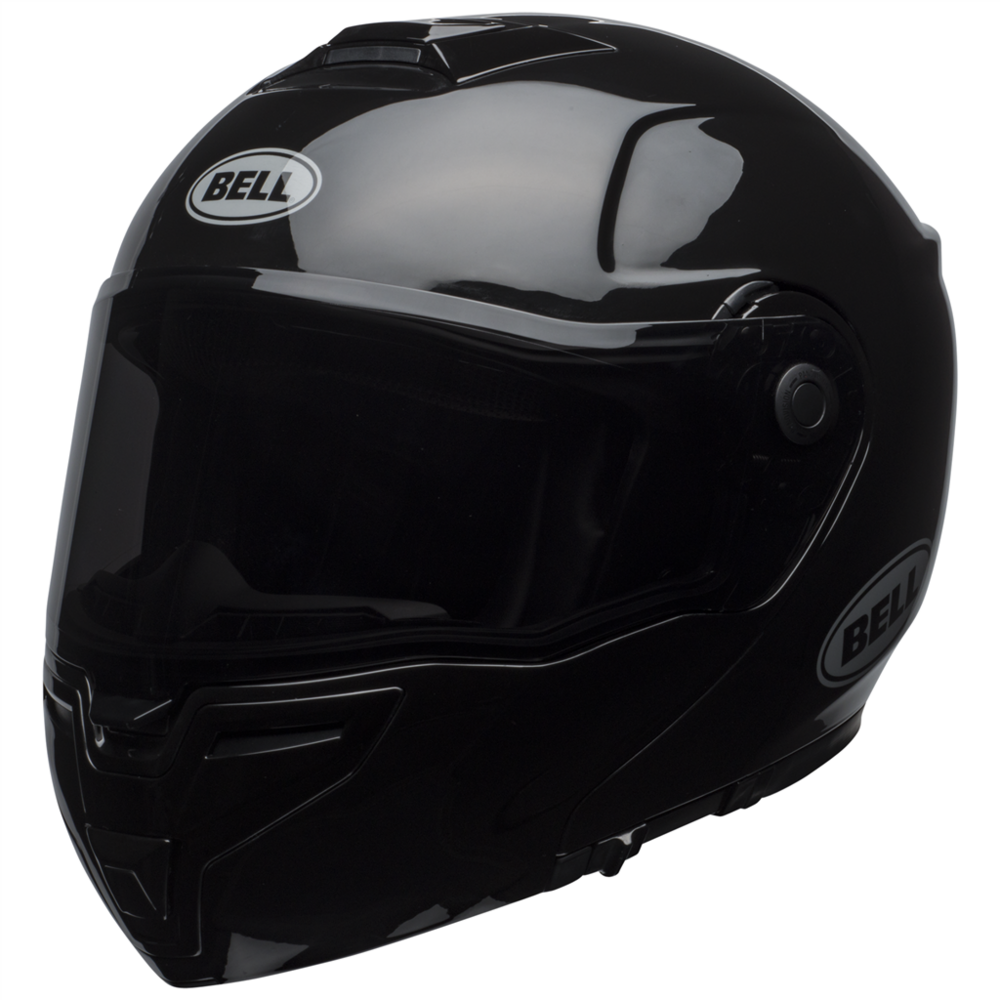 Bell SRT Modular Solid Full Face Helmet Black (Image 5) - ThrottleChimp