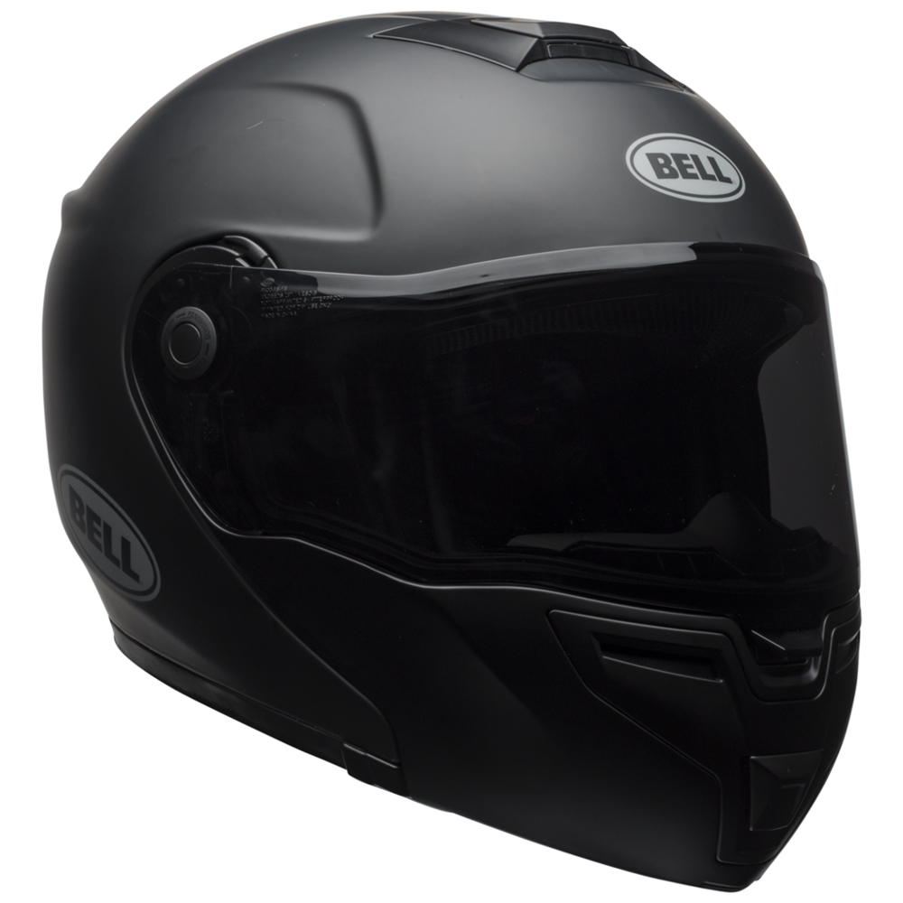 Bell SRT Modular Solid Full Face Helmet Matt Black (Image 4) - ThrottleChimp