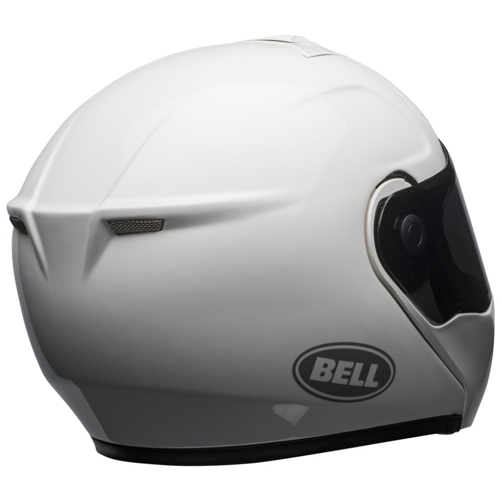 Bell SRT Modular Solid Full Face Helmet White (Image 6) - ThrottleChimp