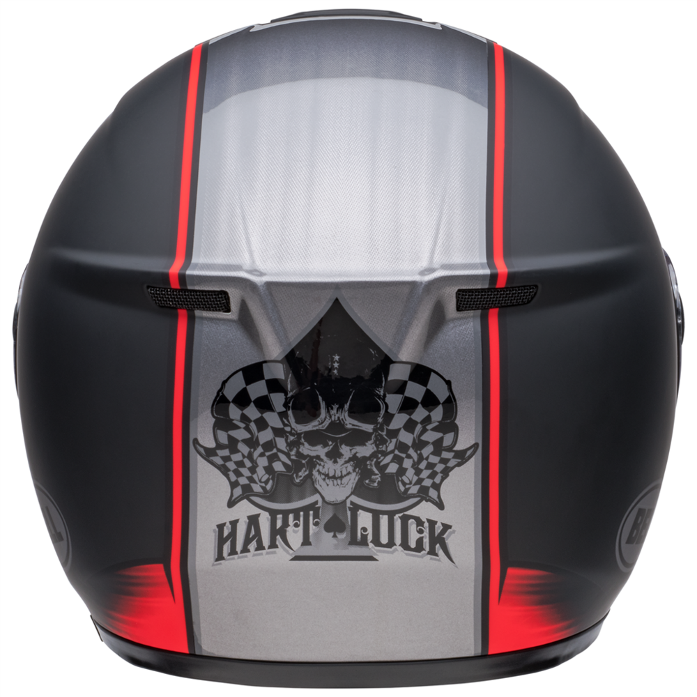 Bell SRT Modular Hartluck Jamo Full Face Helmet Black / Red (Image 7) - ThrottleChimp