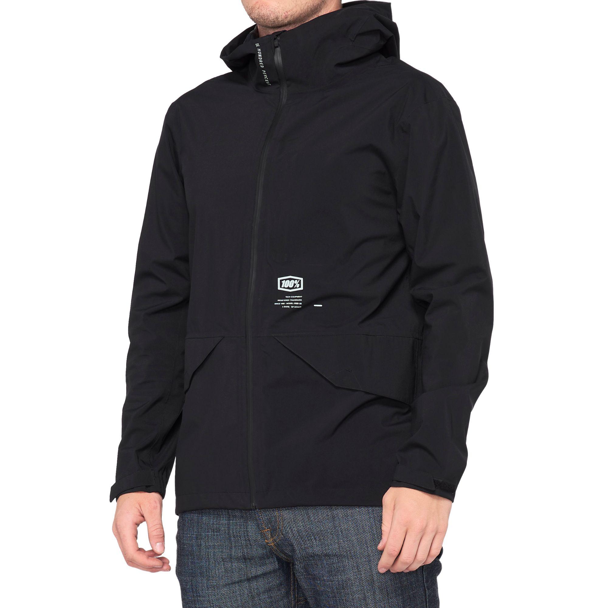 100% Hydromatic Waterproof Parka Black FREE 1 YEAR Returns, FREE UK Delivery | ThrottleChimp