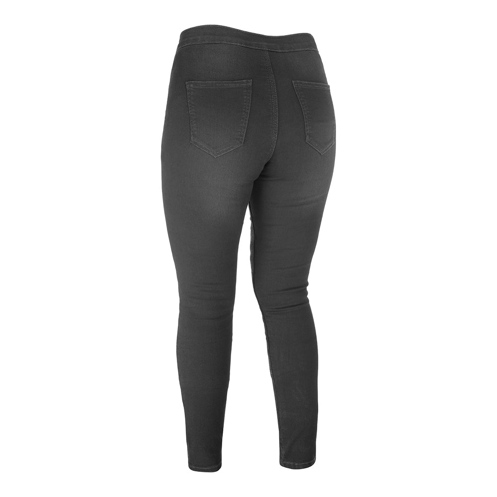 Oxford Super 2.0 Ladies Jegging Black (Image 2) - ThrottleChimp