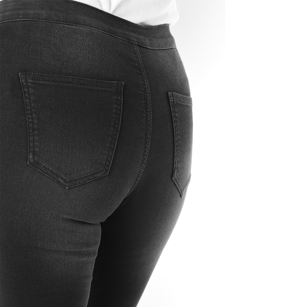 Oxford Super 2.0 Ladies Jegging Black (Image 3) - ThrottleChimp