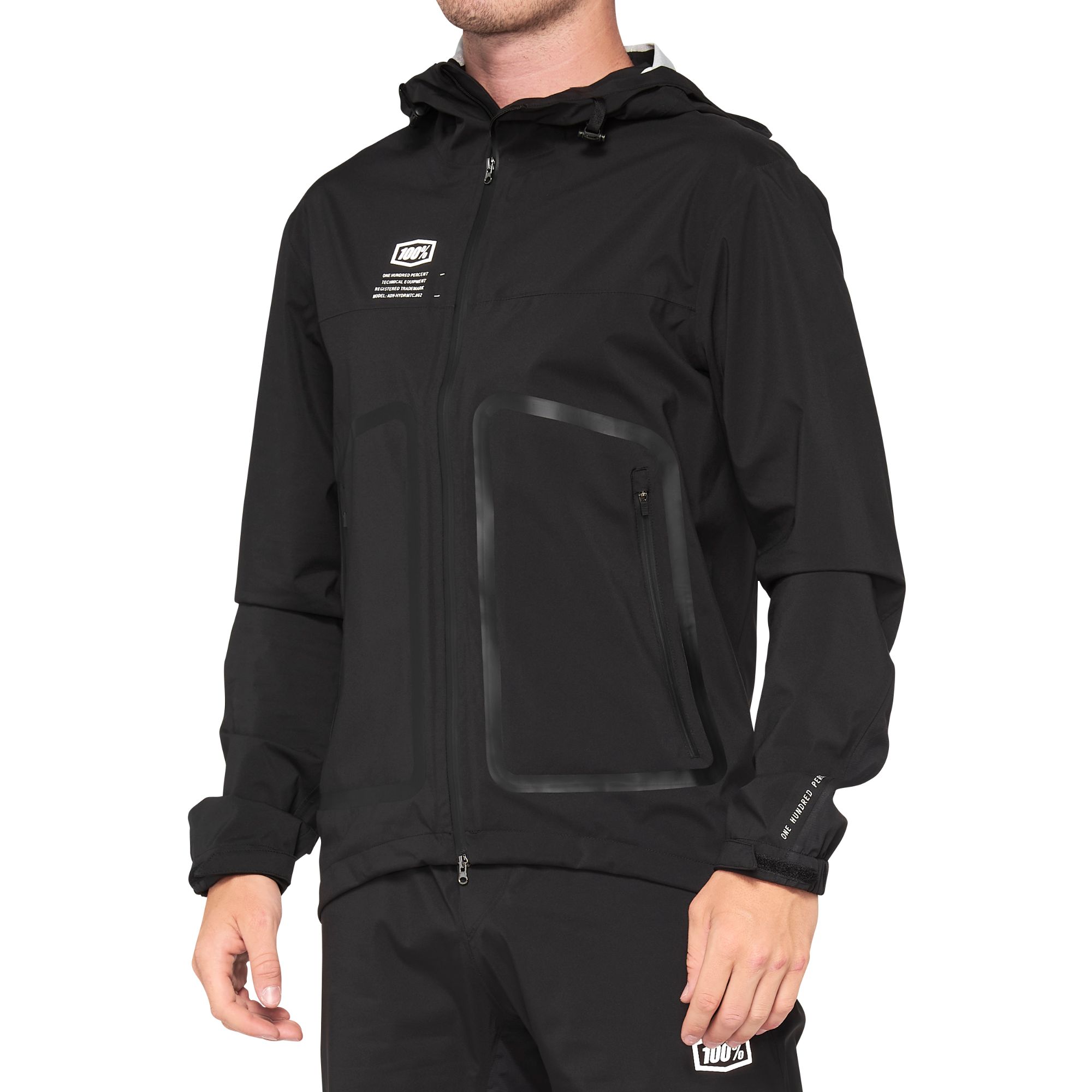 100% Hydromatic Waterproof Jacket Black FREE 1 YEAR Returns, FREE UK Delivery | ThrottleChimp