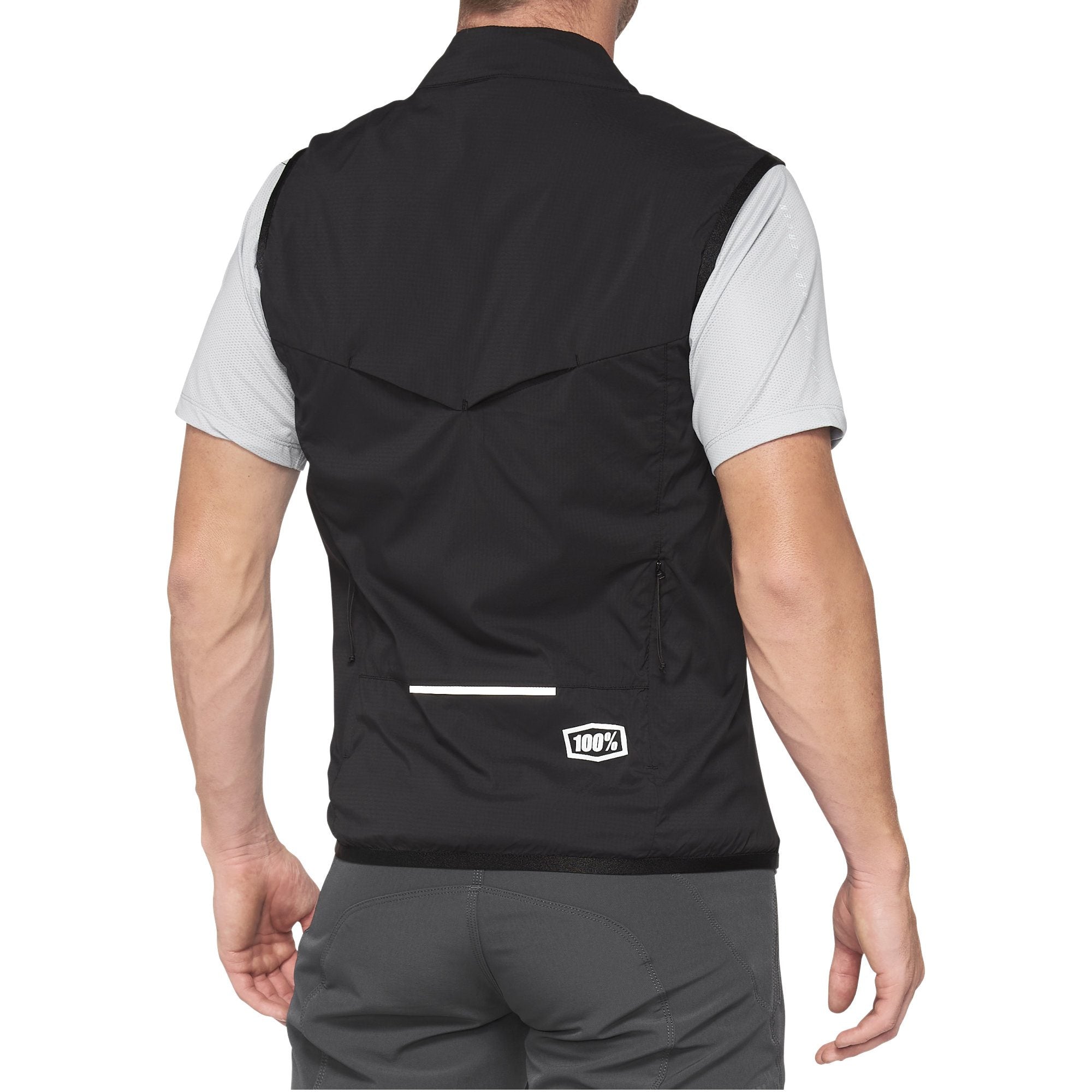 100% Corridor Stretch Vest Black FREE 1 YEAR Returns, FREE UK Delivery | ThrottleChimp