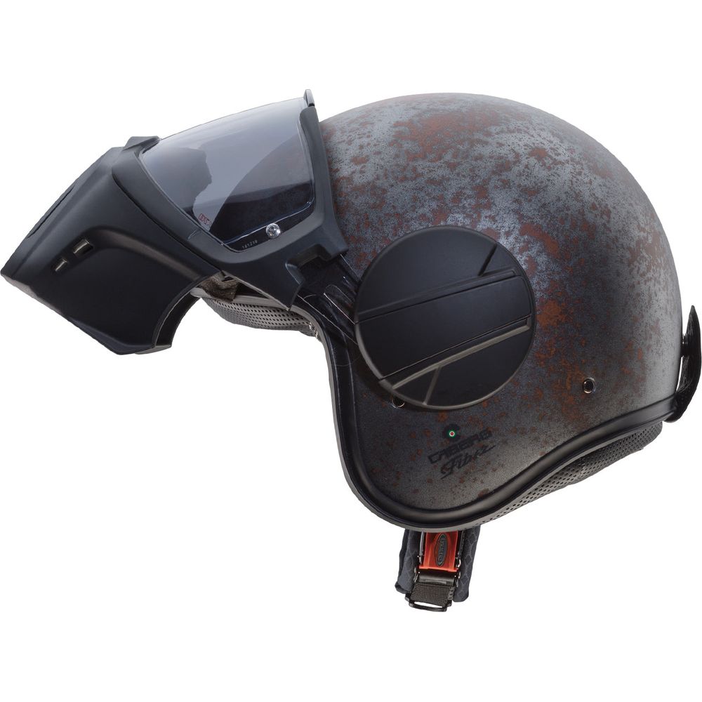 Caberg Ghost Rusty Open Face Helmet Brown FREE 1 YEAR Returns, FREE UK Delivery | ThrottleChimp