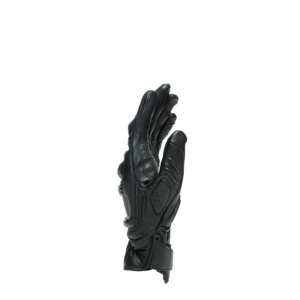 Dainese 4 Stroke 2 Leather Gloves Black / Black (Image 3) - ThrottleChimp