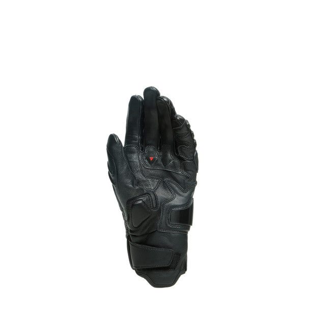 Dainese 4 Stroke 2 Leather Gloves Black / Black (Image 4) - ThrottleChimp