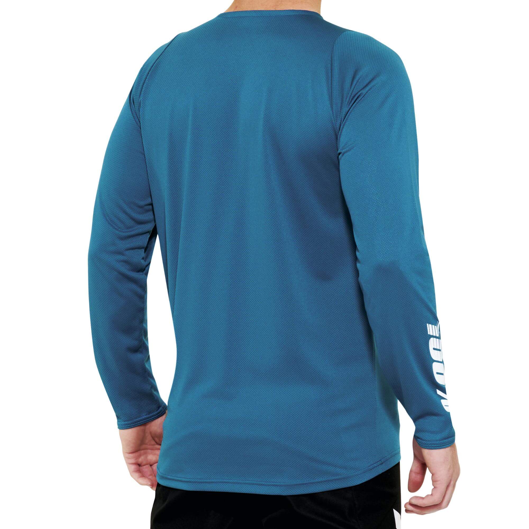 100% R-Core Long Sleeves Jersey Gulf FREE 1 YEAR Returns, FREE UK Delivery | ThrottleChimp