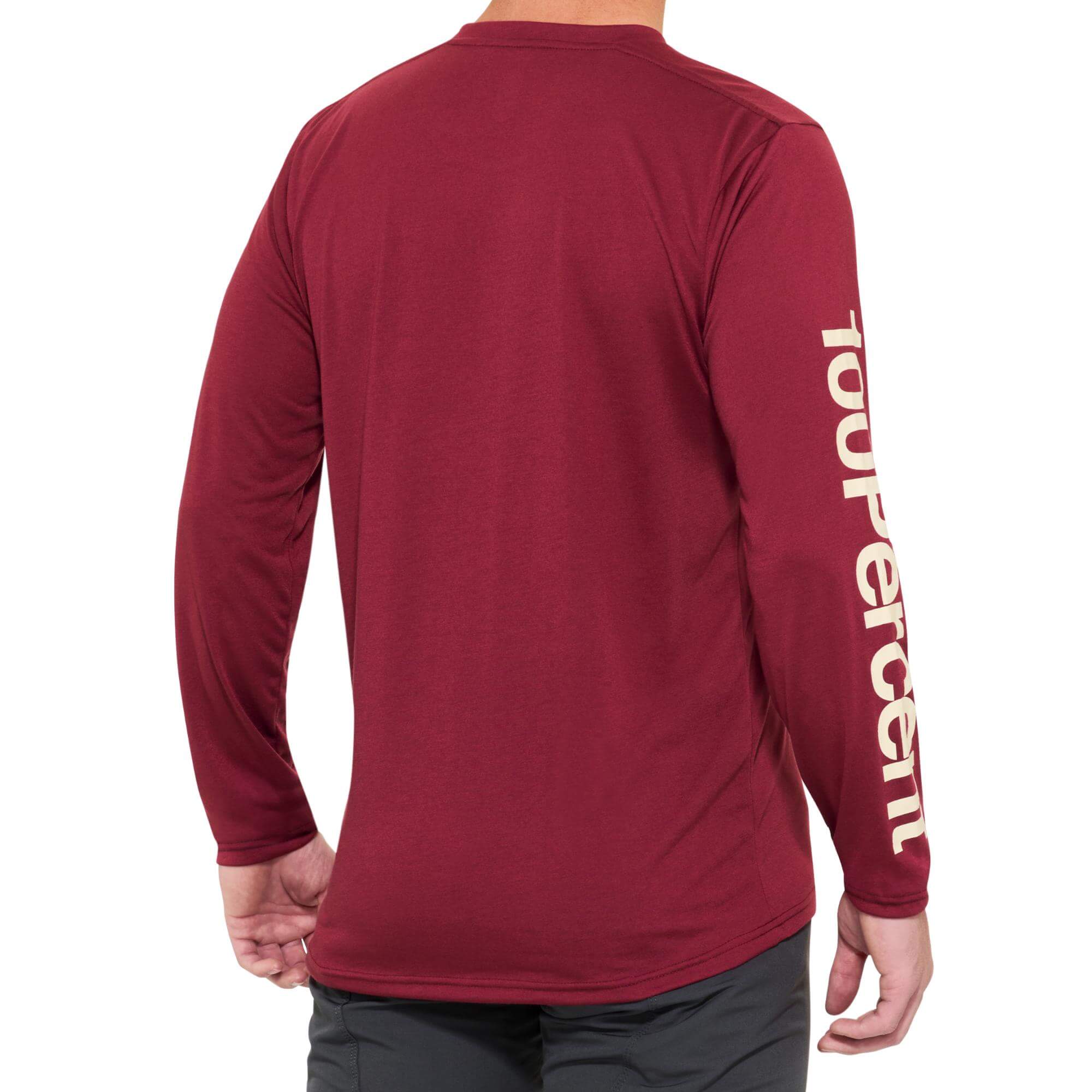 100% Airmatic Long Sleeves Jersey Merlot FREE 1 YEAR Returns, FREE UK Delivery | ThrottleChimp