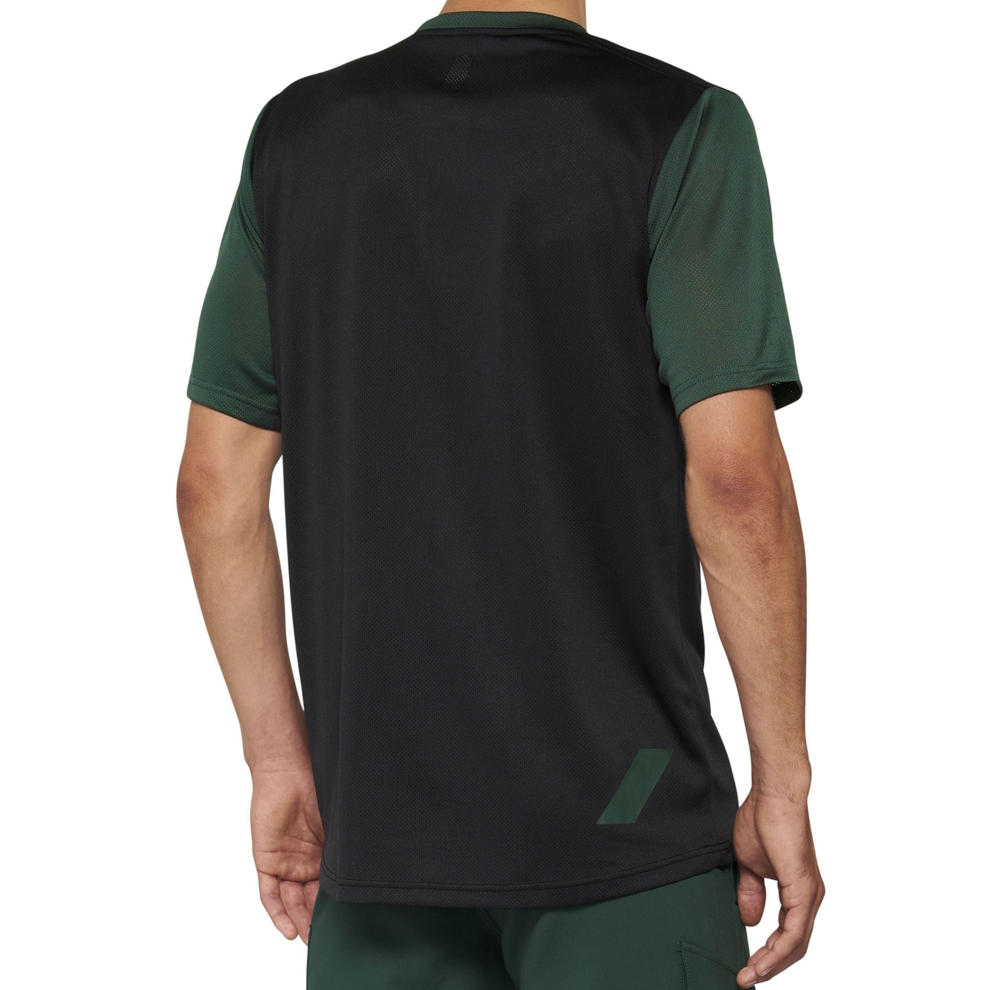 100% Ridecamp Jersey Black / Forest Green FREE 1 YEAR Returns, FREE UK Delivery | ThrottleChimp