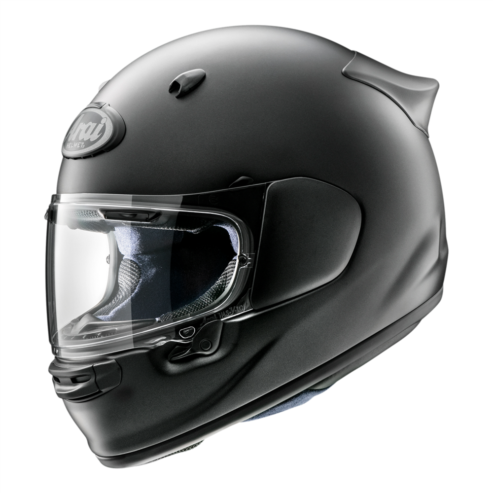 Arai Quantic Solid Full Face Helmet Frost Black - ThrottleChimp