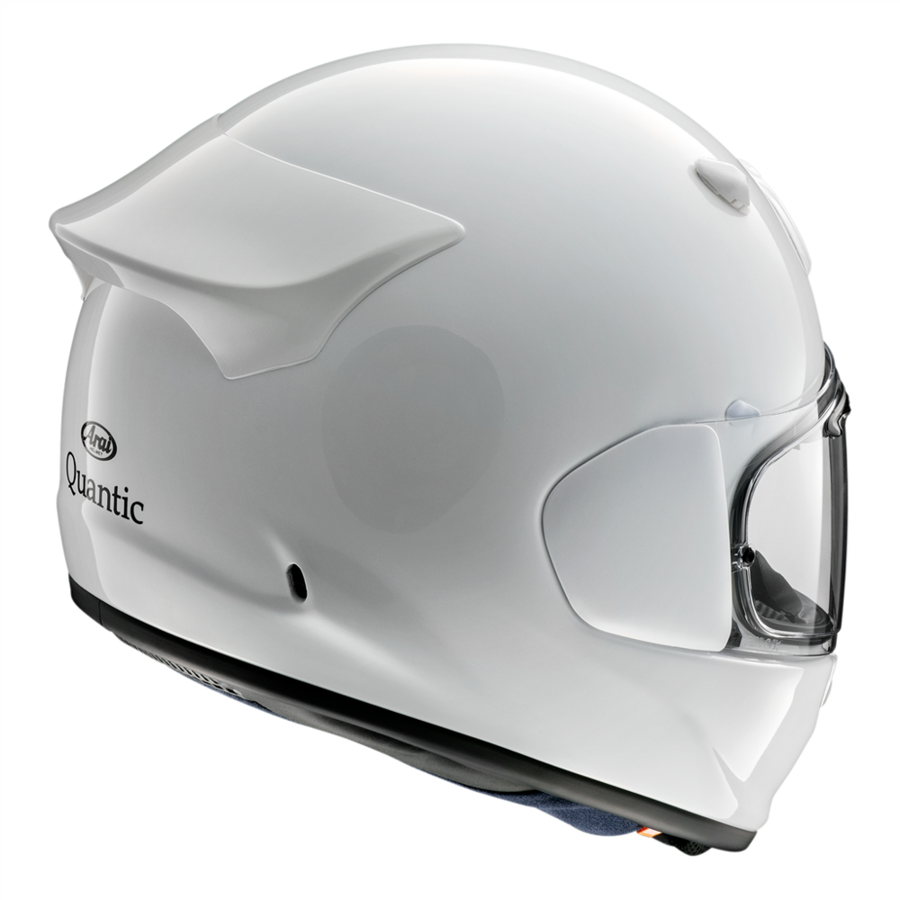 Arai Quantic Solid Full Face Helmet Diamond White (Image 2) - ThrottleChimp