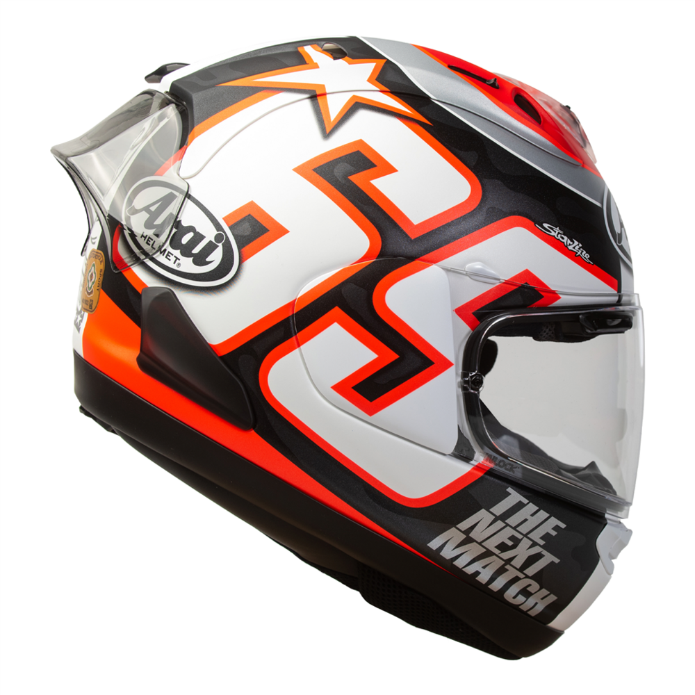 Arai RX-7V Evo Hayden Reset Full Face Helmet Replica (Image 2) - ThrottleChimp