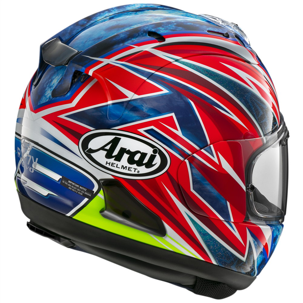 Arai RX-7V Evo Ogura Full Face Helmet Replica (Image 2) - ThrottleChimp