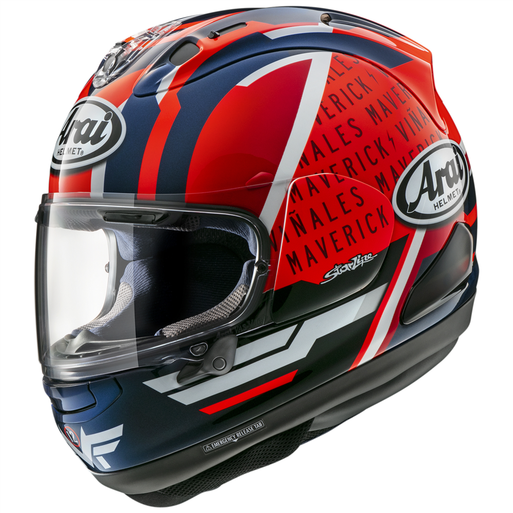 Arai RX-7V Evo Maverick Full Face Helmet Replica - ThrottleChimp