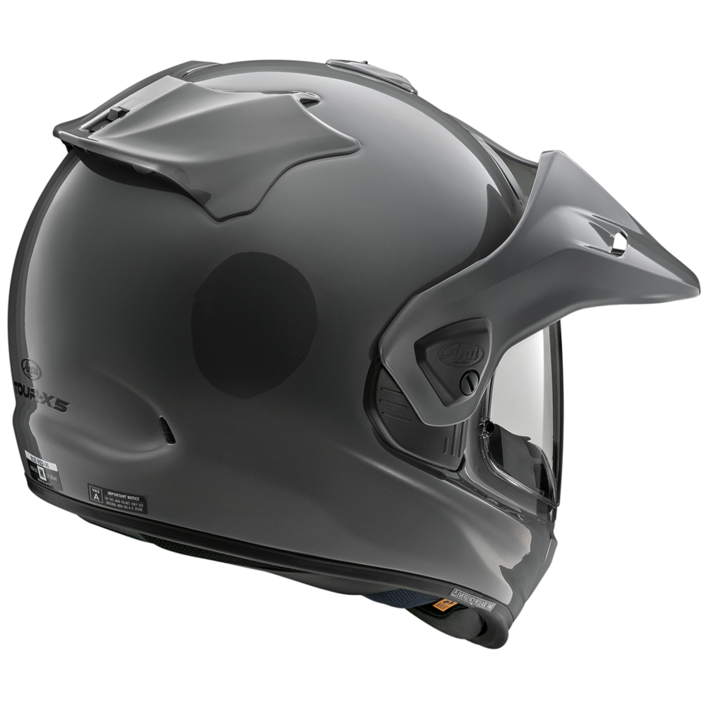 Arai Tour-X 5 Solid MX Helmet Adventure Grey (Image 2) - ThrottleChimp