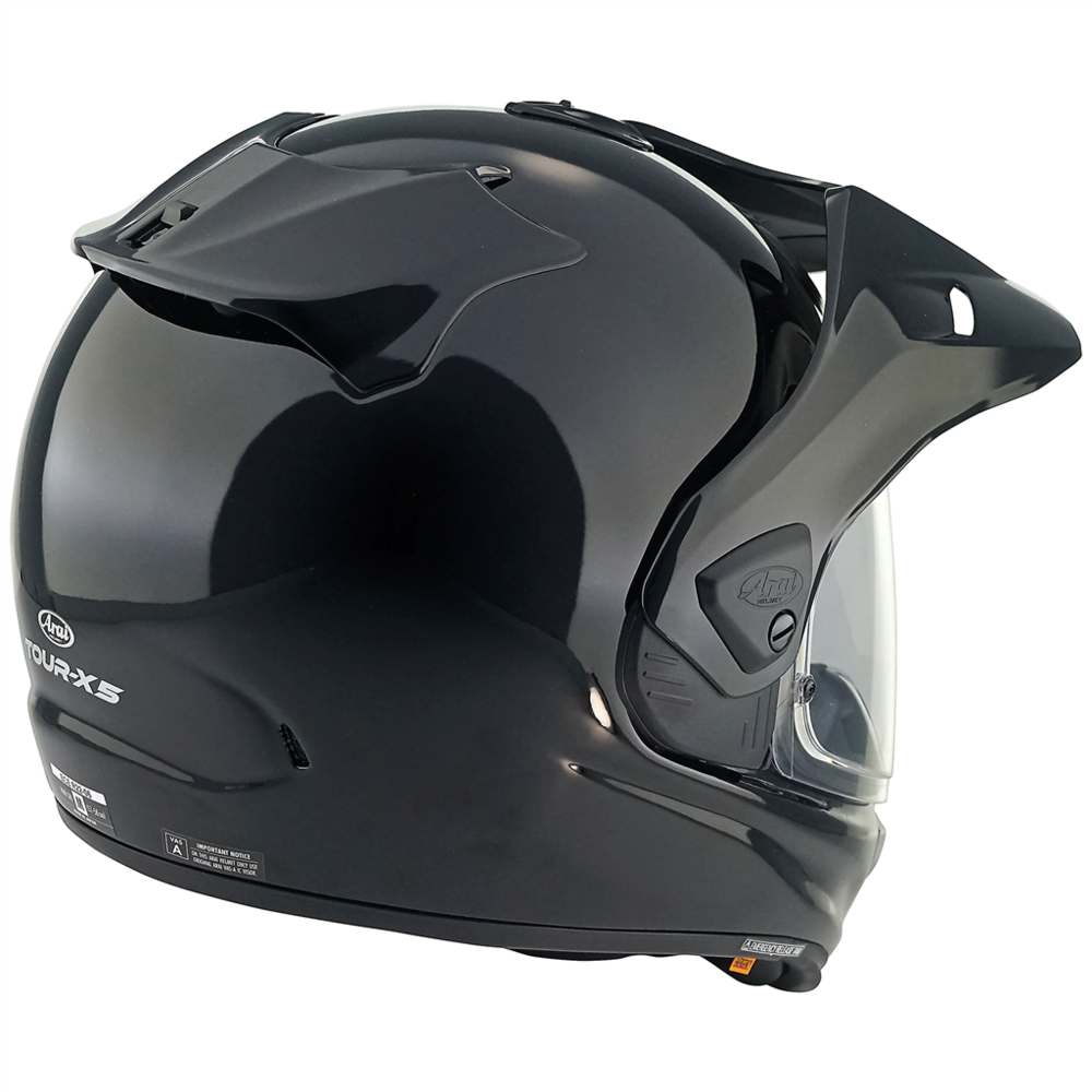 Arai Tour X5 Adventure Helmet Black (Image 2) - ThrottleChimp